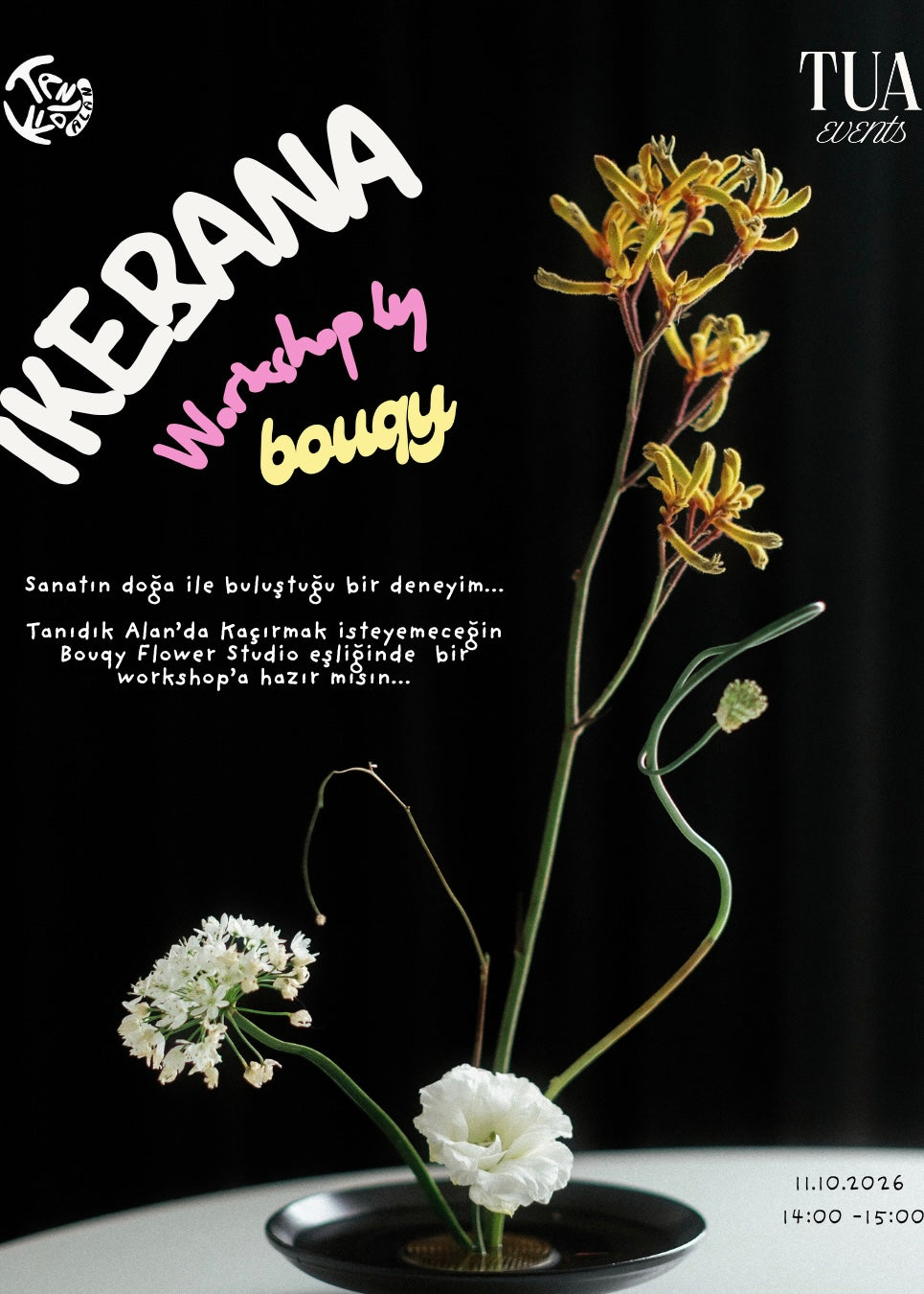 Tanıdık Alan Ikebana Workshop